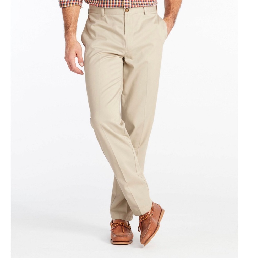 LL Bean Classic Fit Khakis